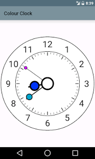 Screenshot of Colour Clock