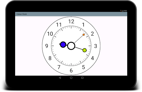 Screenshot of Colour Clock