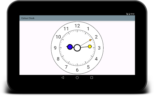 Screenshot of Colour Clock