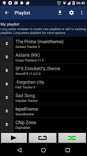 Screenshot of Xmp Mod Player