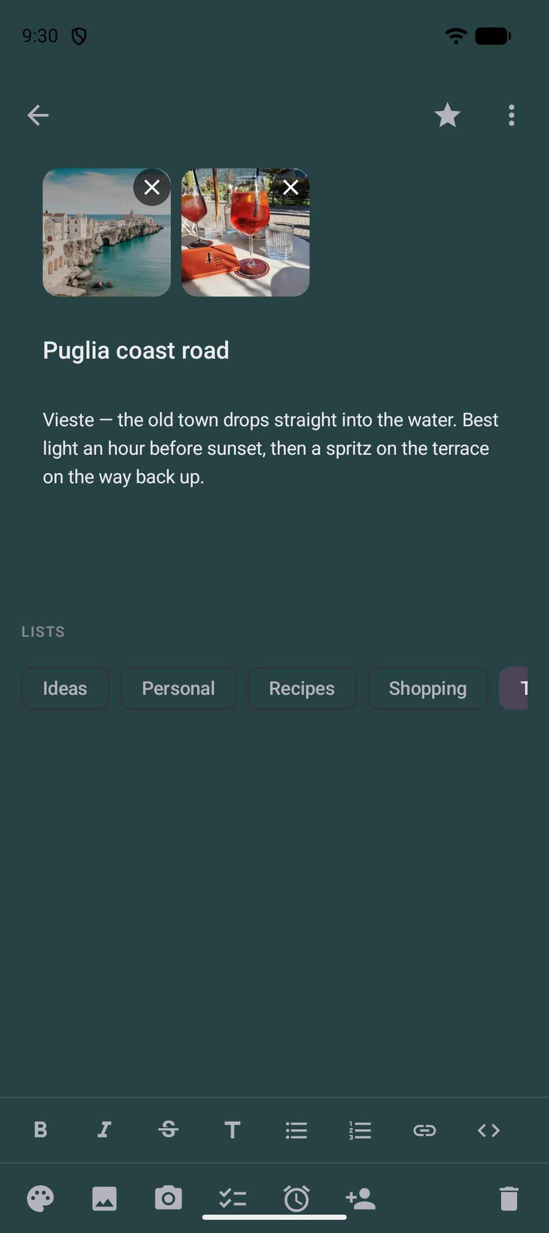 Screenshot of keepIT