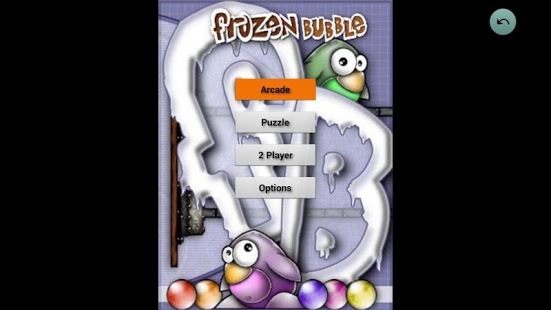 Screenshot of Frozen Bubble