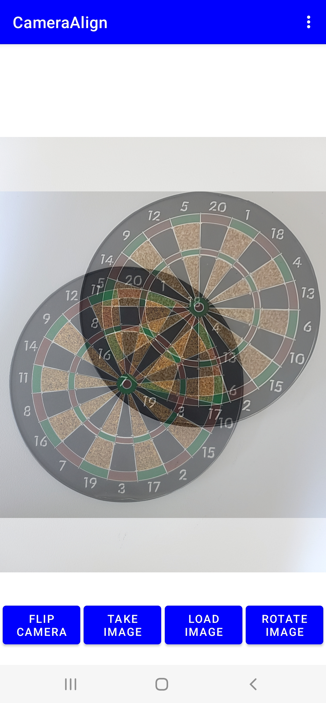 Screenshot of CameraAlign