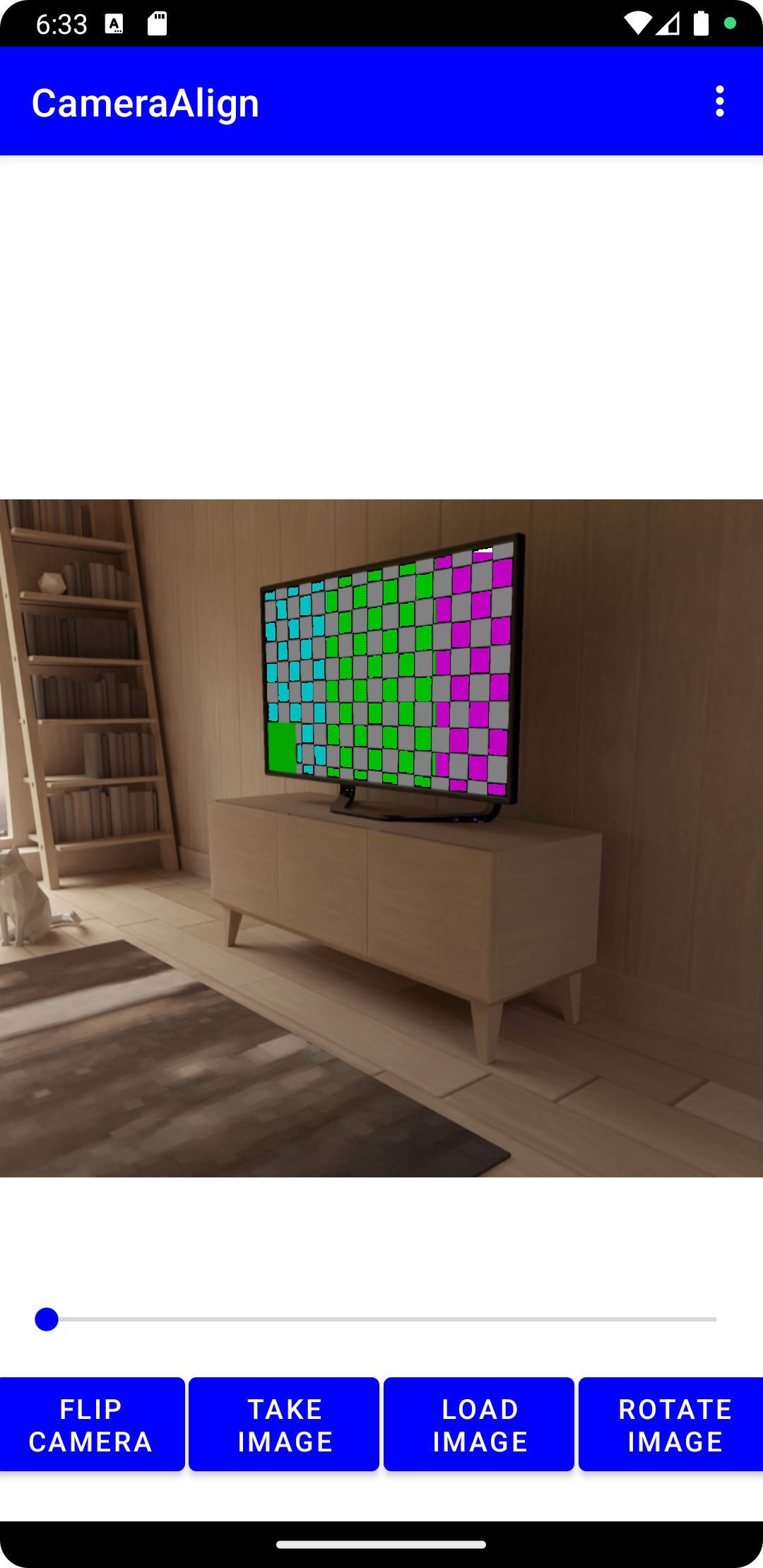 Screenshot of CameraAlign