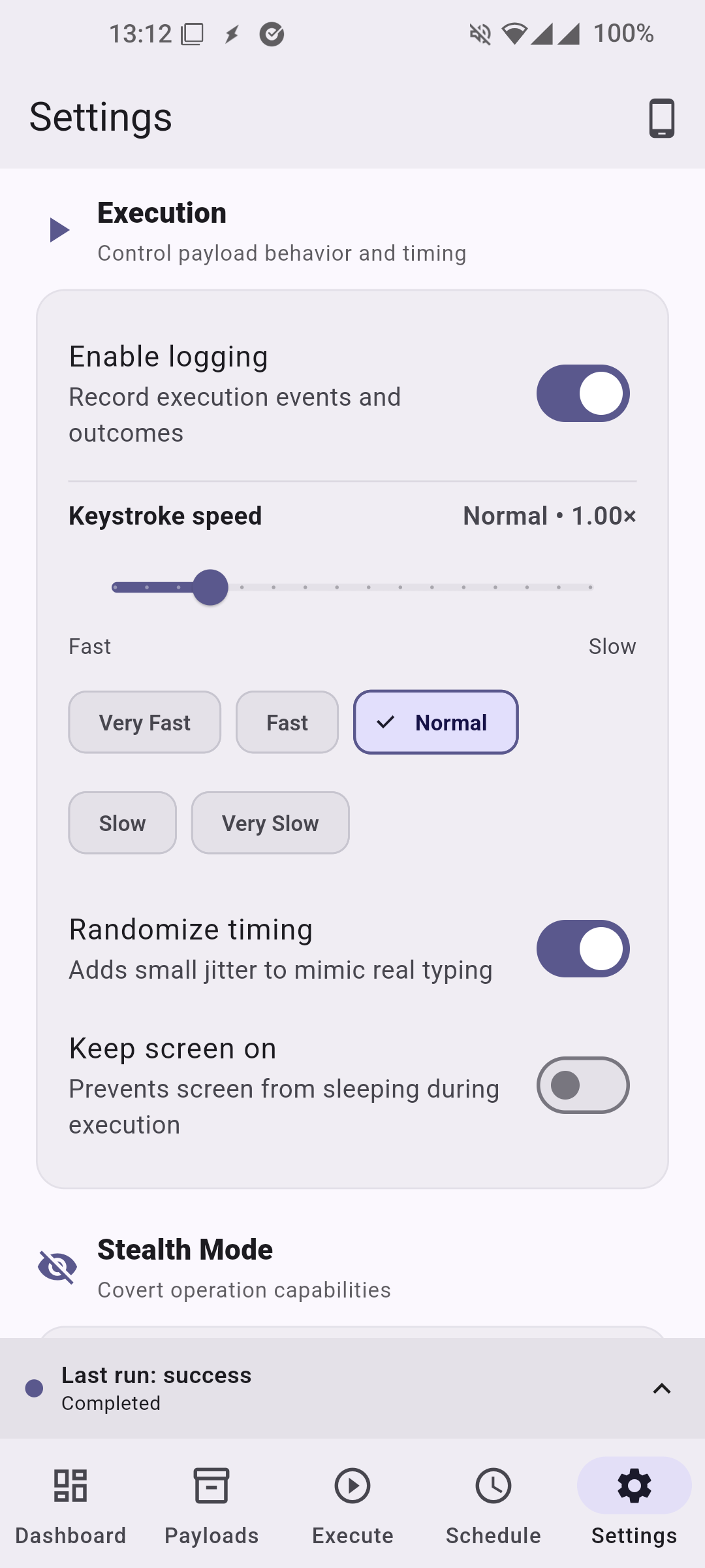 Screenshot of TapDucky