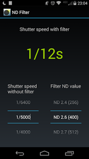 Screenshot of ND Filter