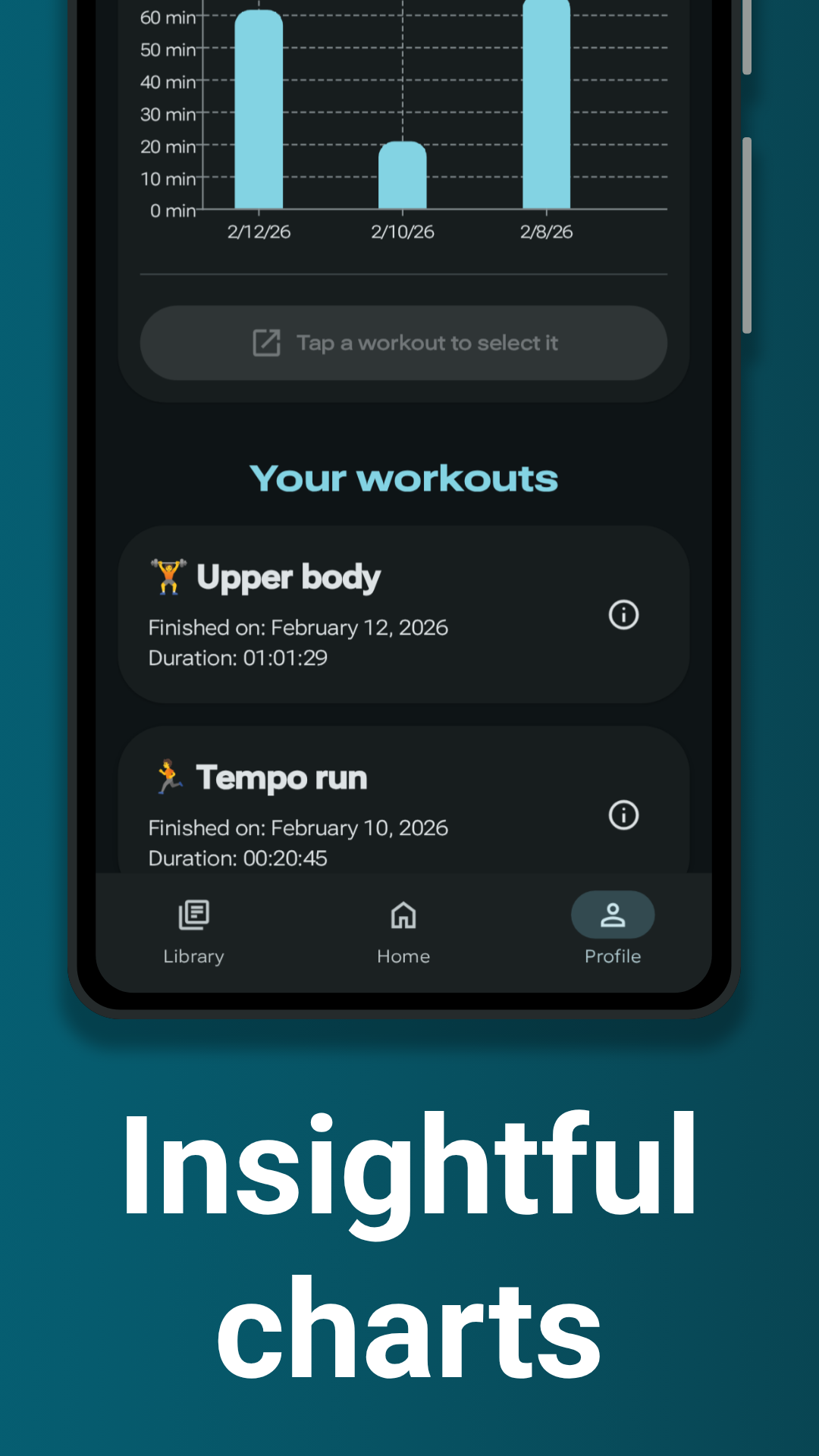 Screenshot of LibreFit