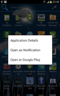 Screenshot of FAST App Search Tool