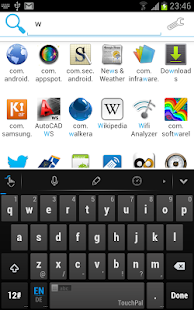 Screenshot of FASTer App Search Tool
