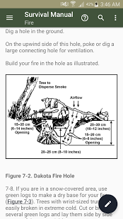 Screenshot of Survival Manual