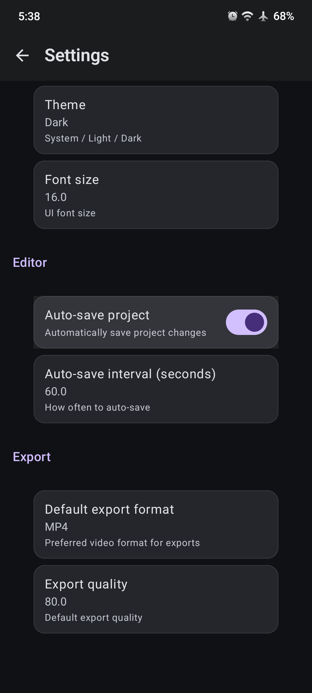 Screenshot of Miniter