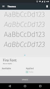 Screenshot of Fira Font