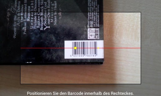 Screenshot of Picard Barcode Scanner