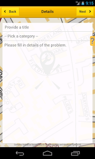Screenshot of FixMyStreet