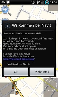 Screenshot of Navit