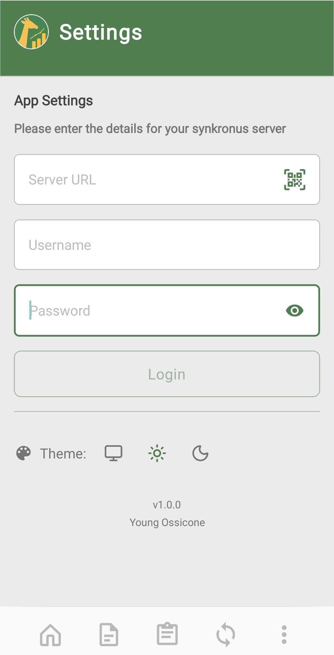 Screenshot of Formulus