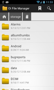 Screenshot of OI File Manager