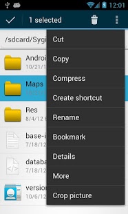 Screenshot of OI File Manager