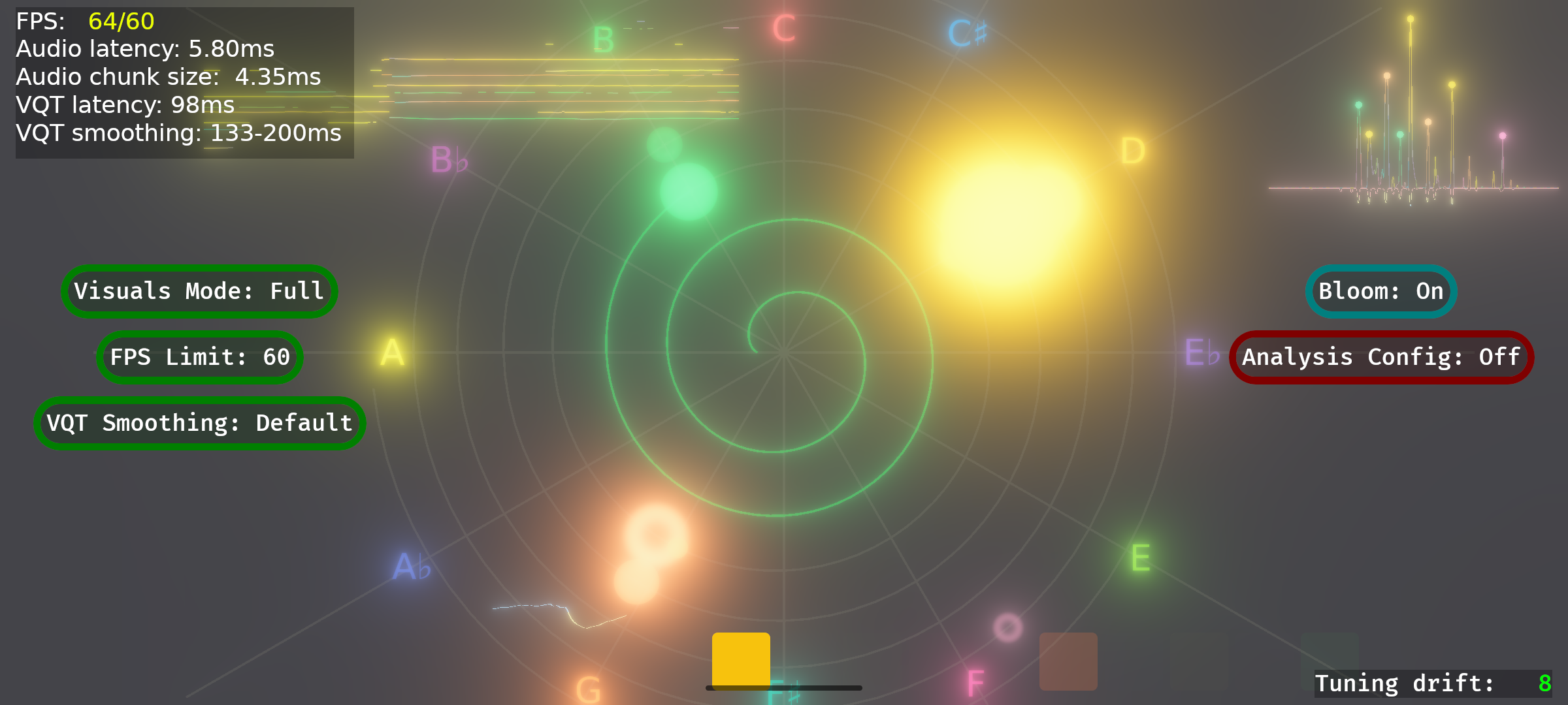 Screenshot of PitchVis