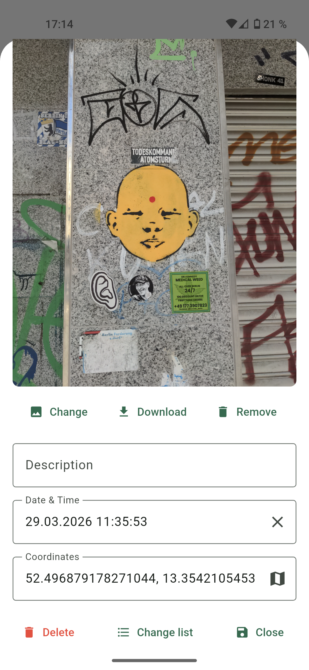 Screenshot of Pinpoint