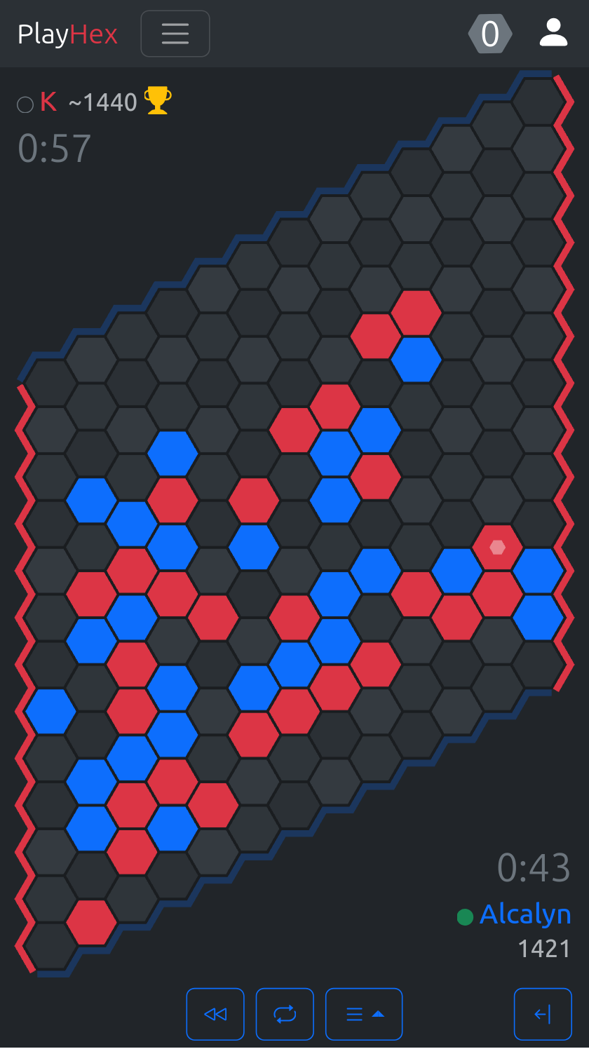 Screenshot of PlayHex