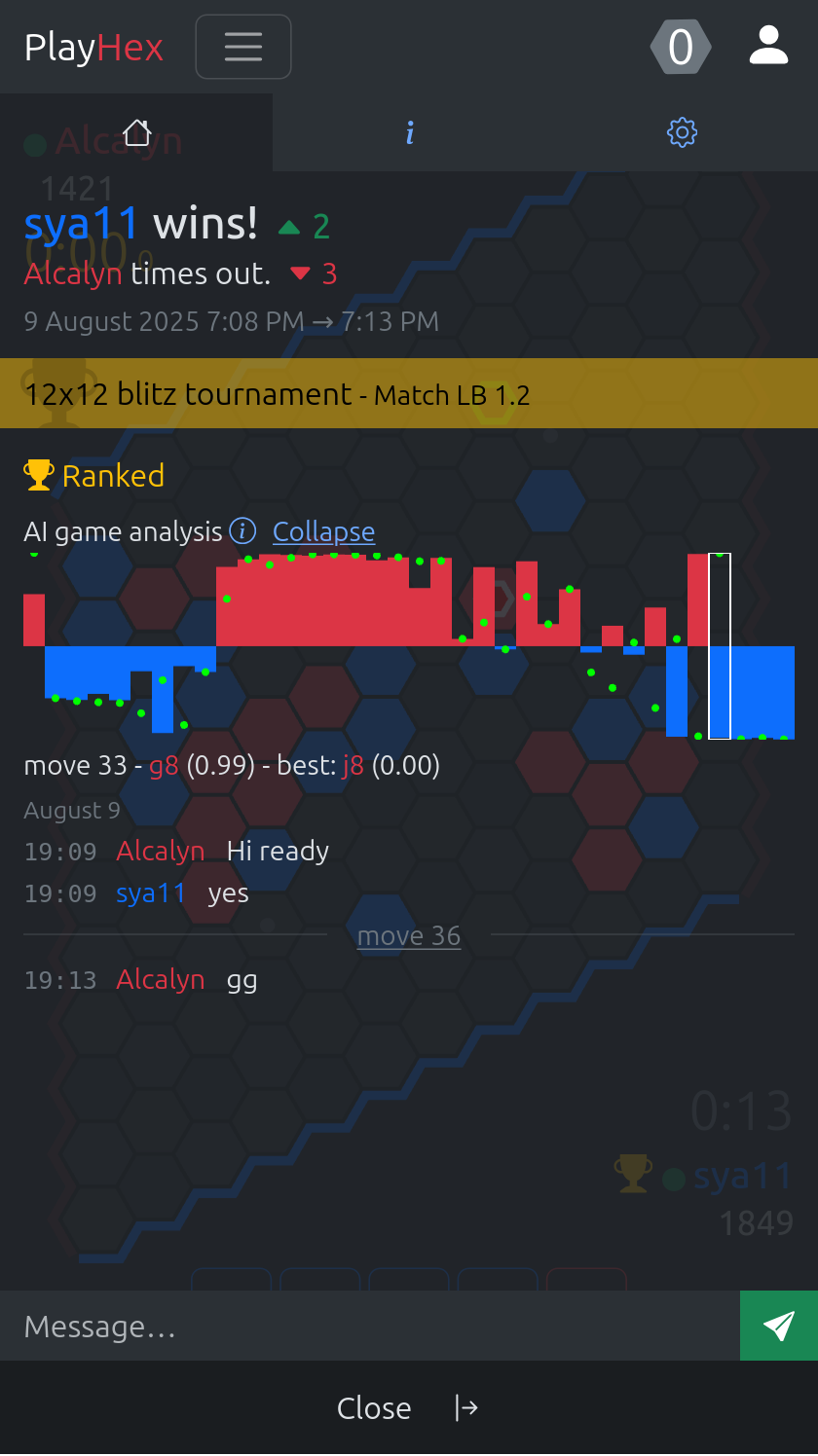 Screenshot of PlayHex