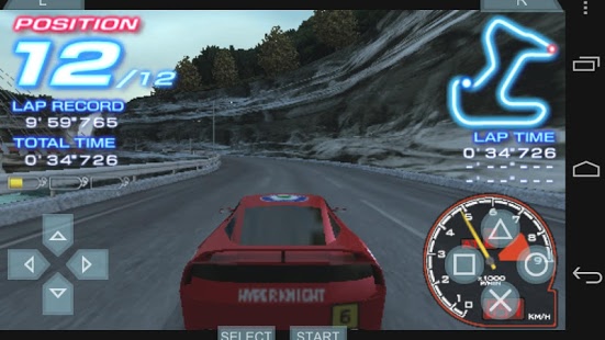 Screenshot of PPSSPP