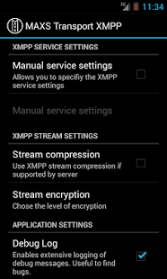Screenshot of MAXS Module Bluetooth