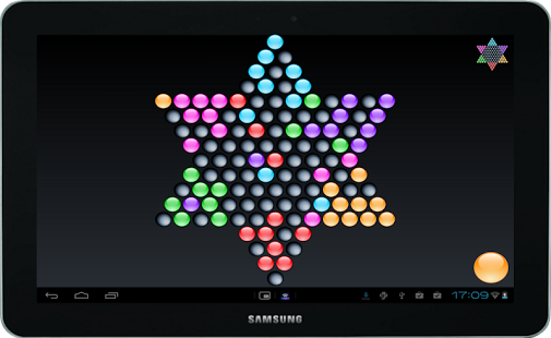 Screenshot of Chinese Checkers