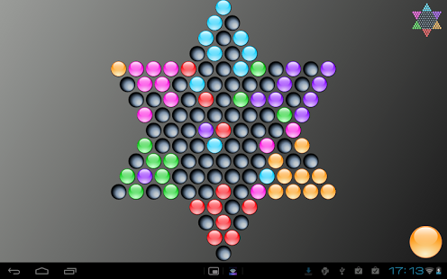 Screenshot of Chinese Checkers