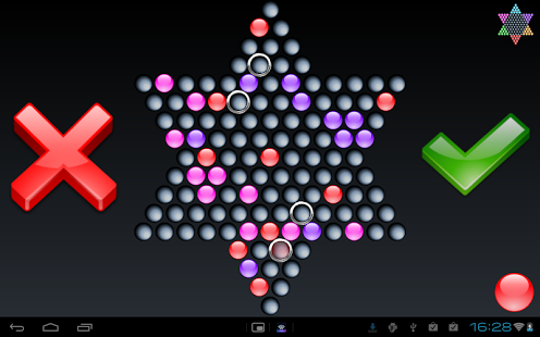 Screenshot of Chinese Checkers