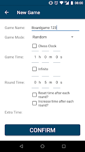Screenshot of Boardgame Clock (Privacy Friendly)