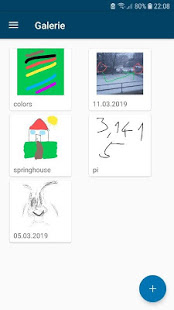 Screenshot of Sketching (PFA)