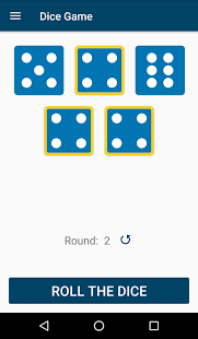 Screenshot of Dice Game (Privacy Friendly)
