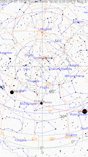 Screenshot of Planisphere