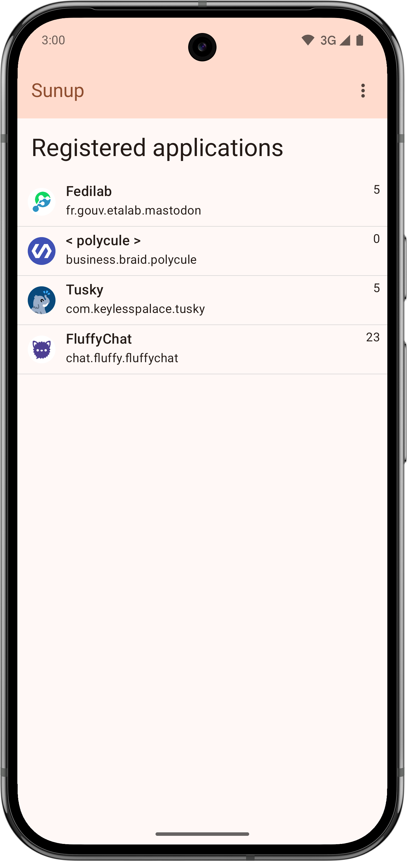 Screenshot of Sunup