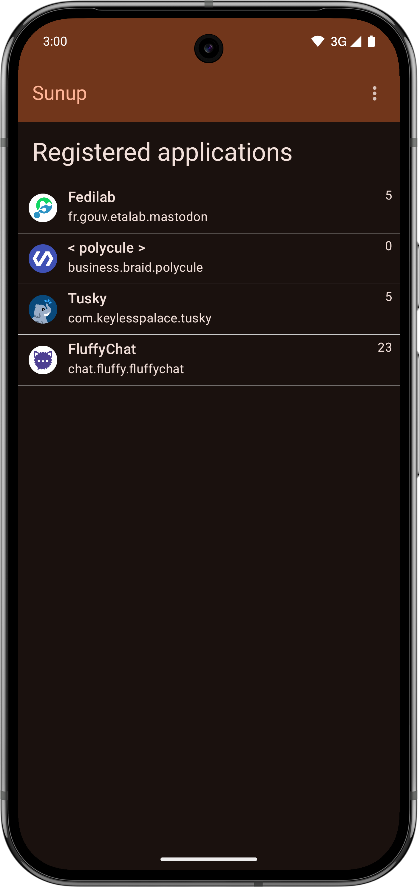 Screenshot of Sunup