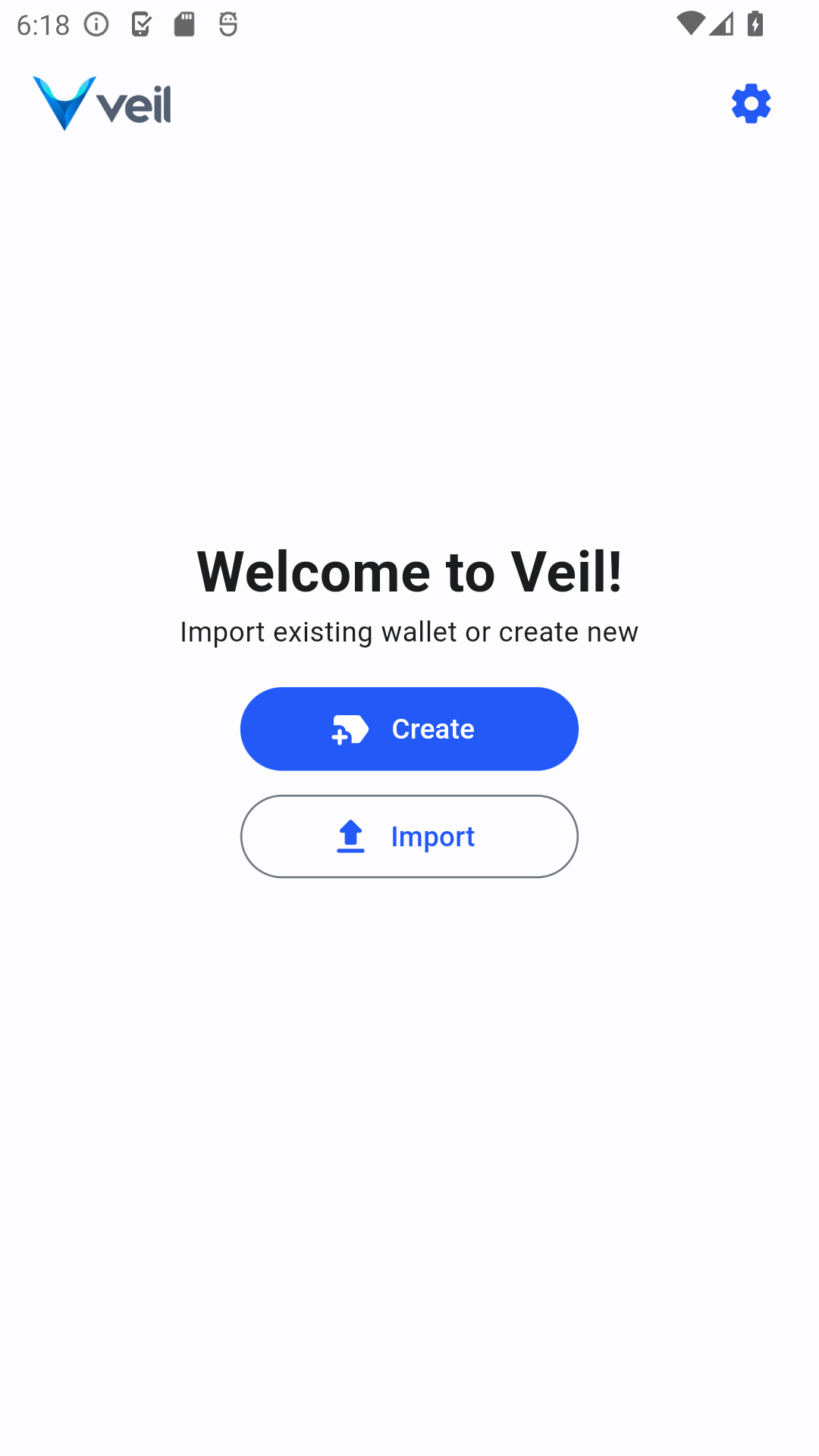 Screenshot of Veil - Privacy focused wallet