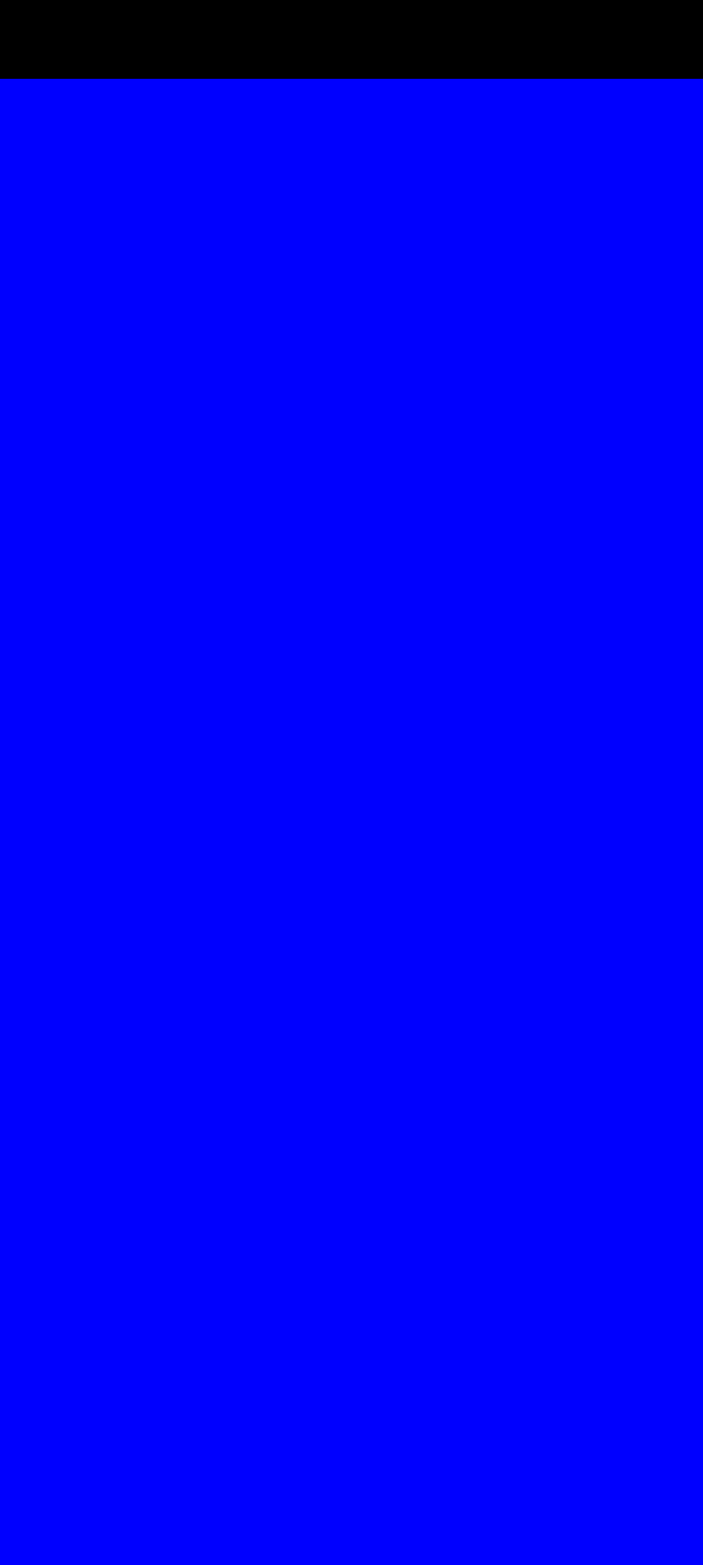 Screenshot of RedScreenActivity