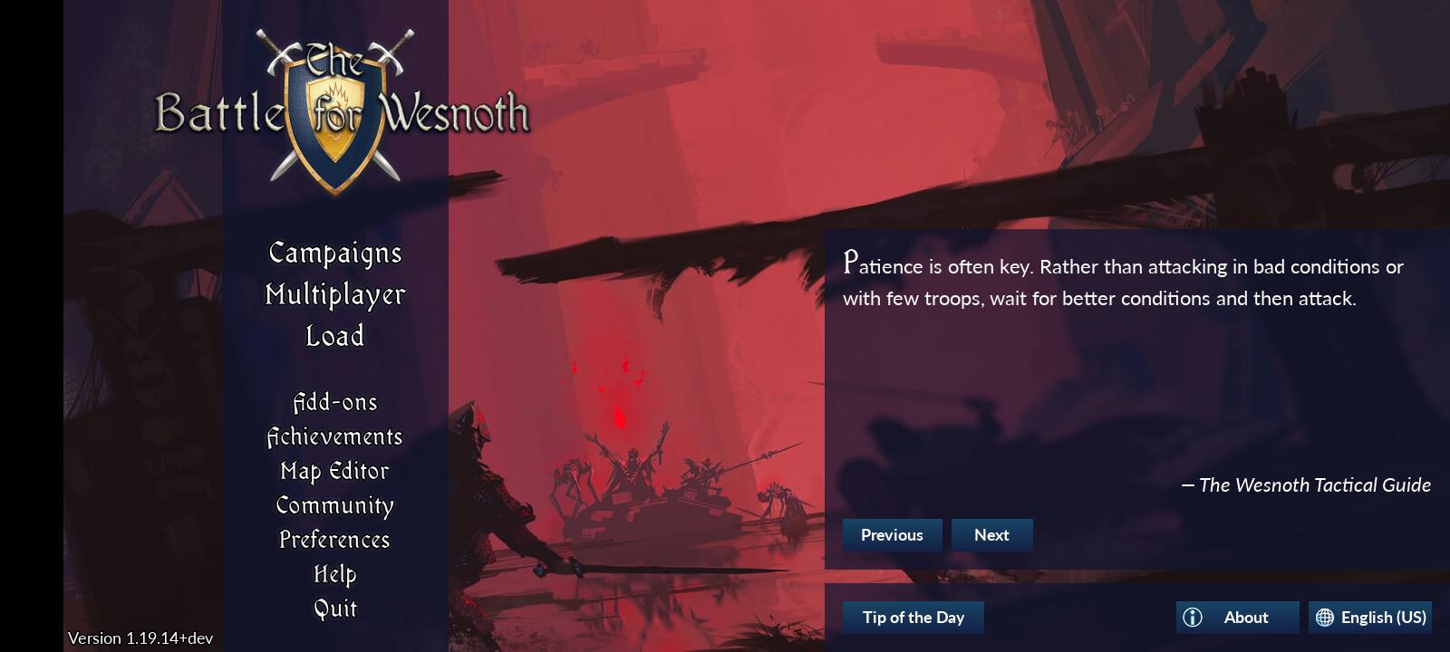 Screenshot of The Battle for Wesnoth
