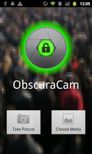 Screenshot of ObscuraCam: The Privacy Camera