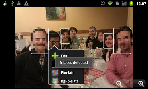 Screenshot of ObscuraCam: The Privacy Camera