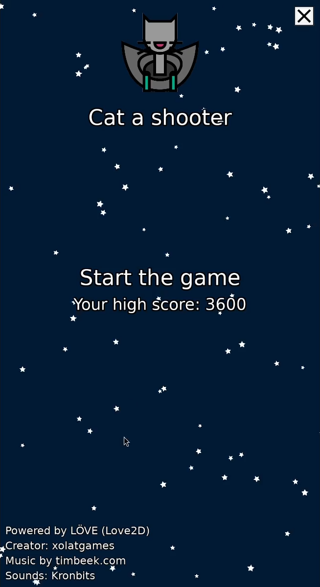 Screenshot of Cat a shooter