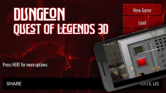 Screenshot of Gloomy Dungeons 3D - Hardcore