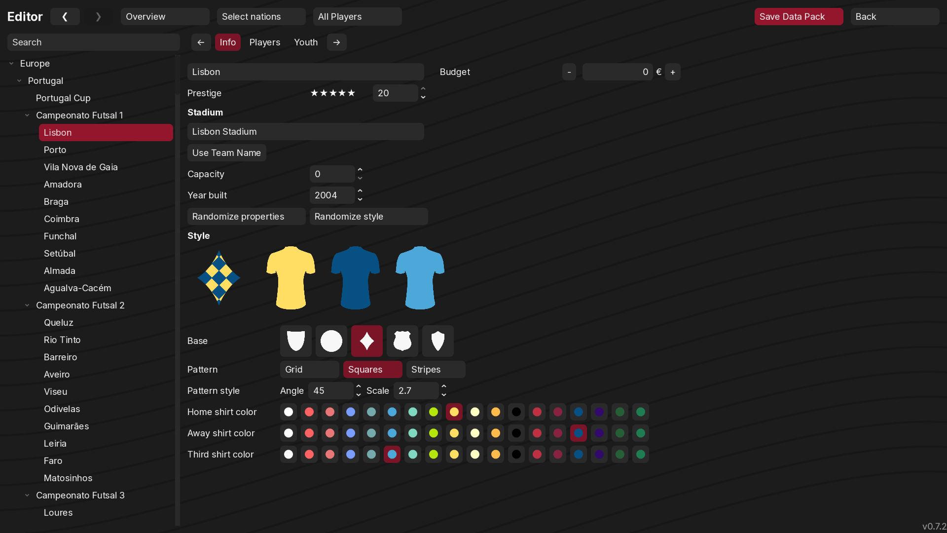 Screenshot of 99Managers Futsal Edition
