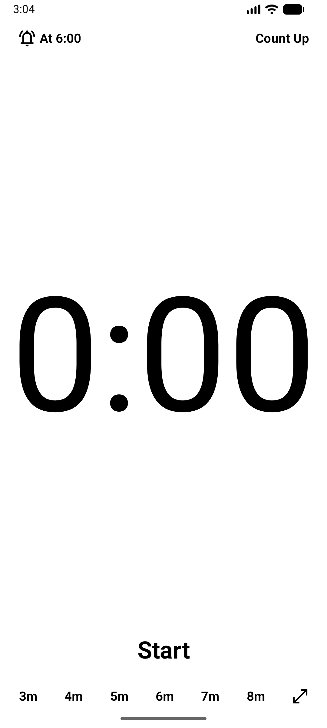 Screenshot of Debate Timer
