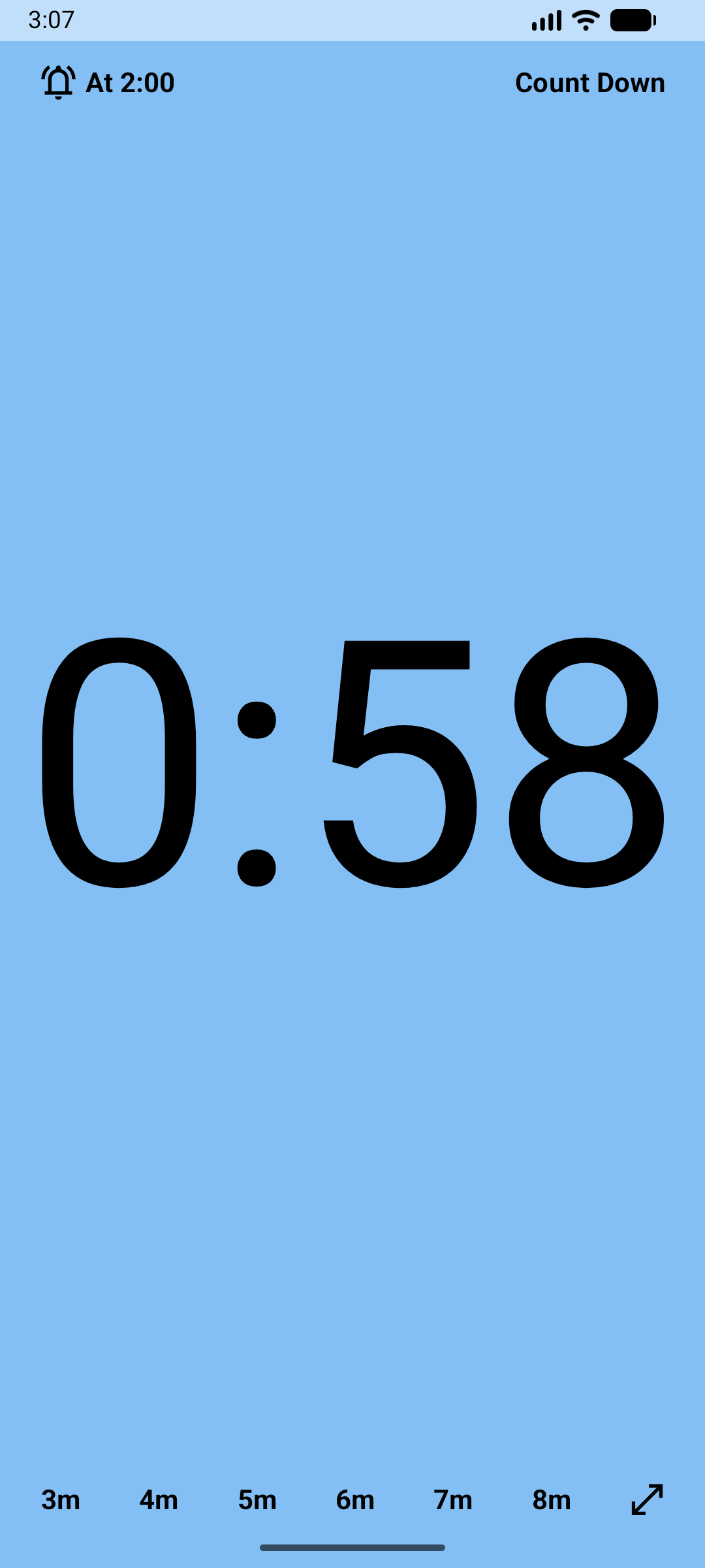 Screenshot of Debate Timer
