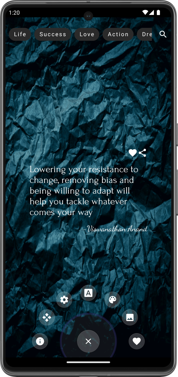 Screenshot of Quotes - Quotes Status Creator