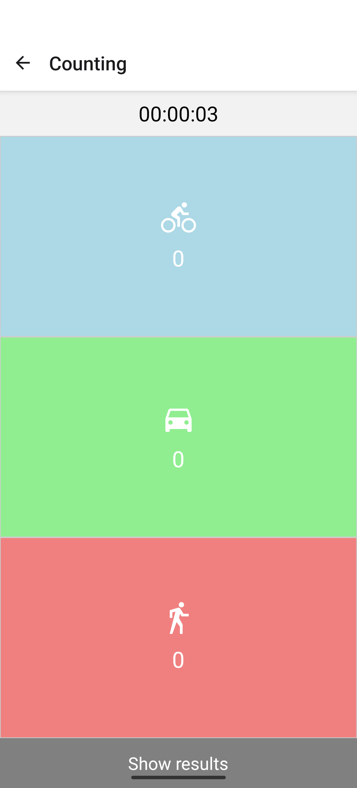 Screenshot of Rue:barbe -- modal split counter