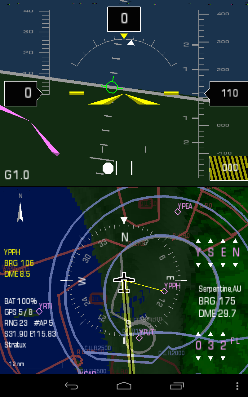 Screenshot of Kwik EFIS